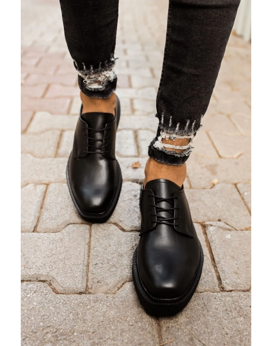 CH001 Fantasya Siyah Taban Erkek Ayakkabı SIYAH