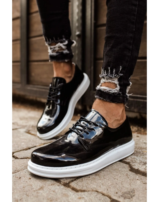CH003 Rugan BT Erkek Ayakkabı SIYAH