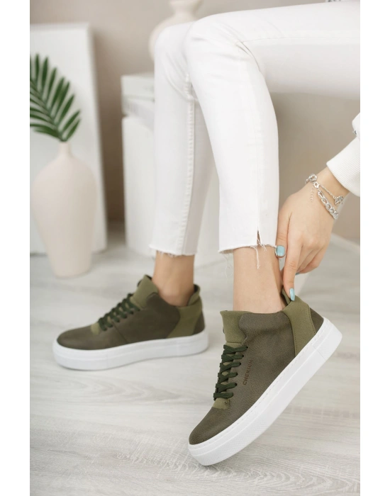 CH004 BT Kadın Ayakkabı HAKI