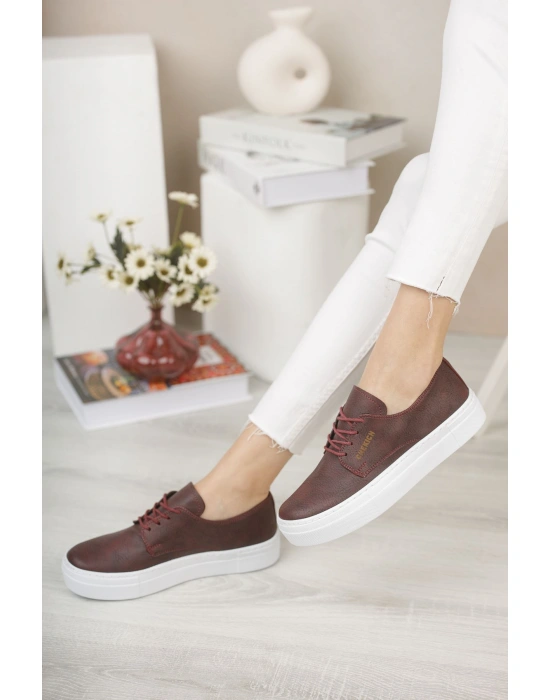 CH005 BT Kadın Ayakkabı BORDO
