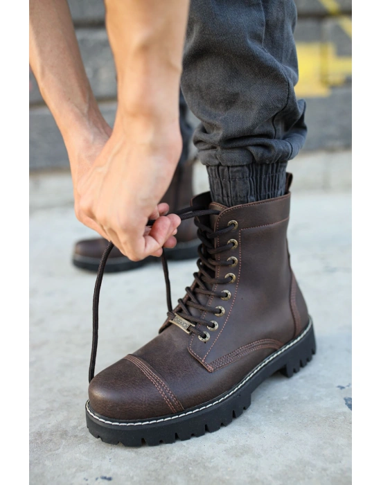 CH009 Mat ST Erkek Bot KAHVE