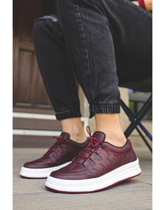 CH040 BT Erkek Ayakkabı BORDO