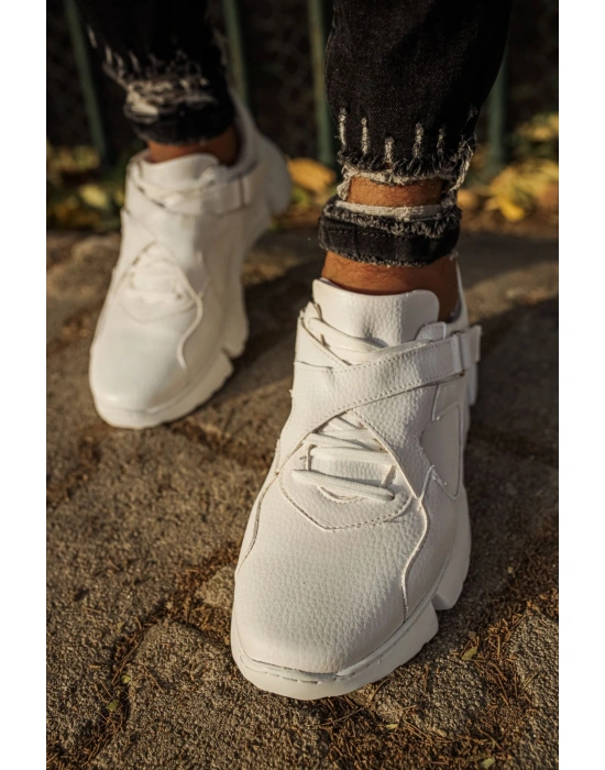 CH071 BT Erkek Ayakkabı BEYAZ