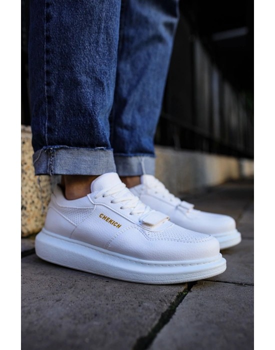 CH073 BT Erkek Ayakkabı BEYAZ