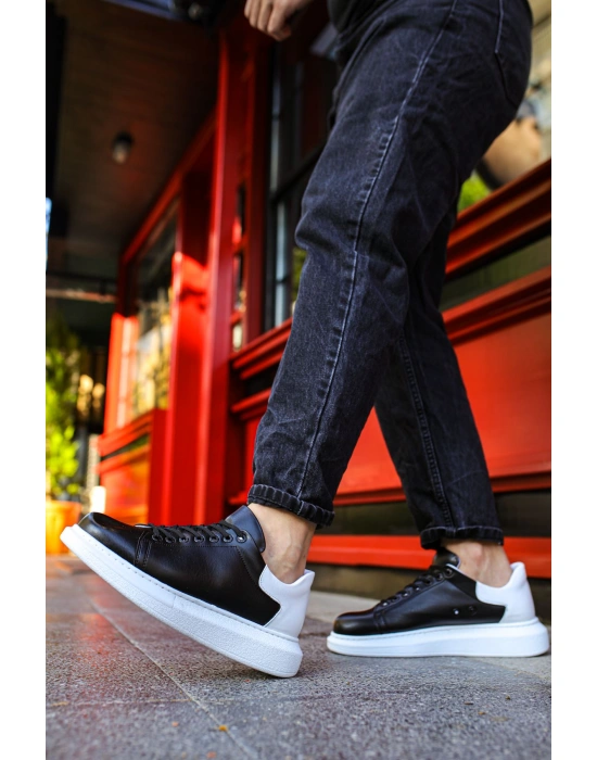 CH256 BT  Erkek Ayakkabı SİYAH/BEYAZ