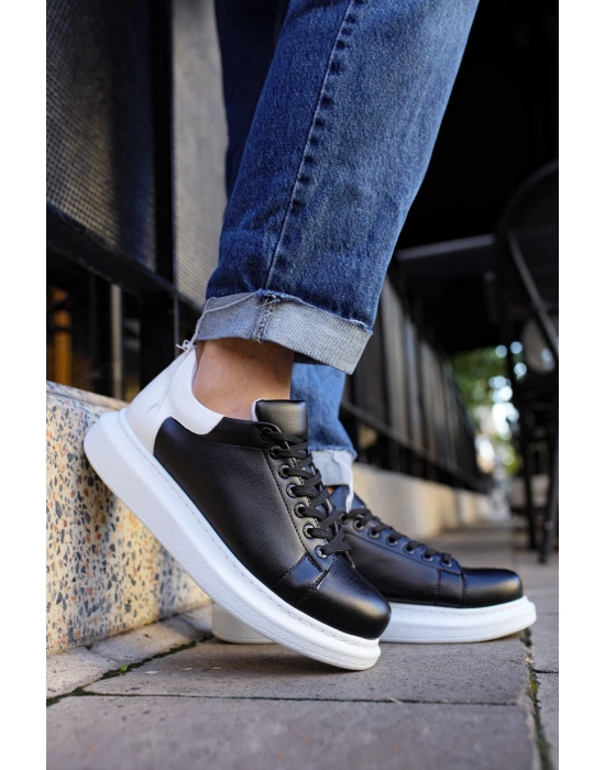 CH256 BT  Erkek Ayakkabı SİYAH/BEYAZ