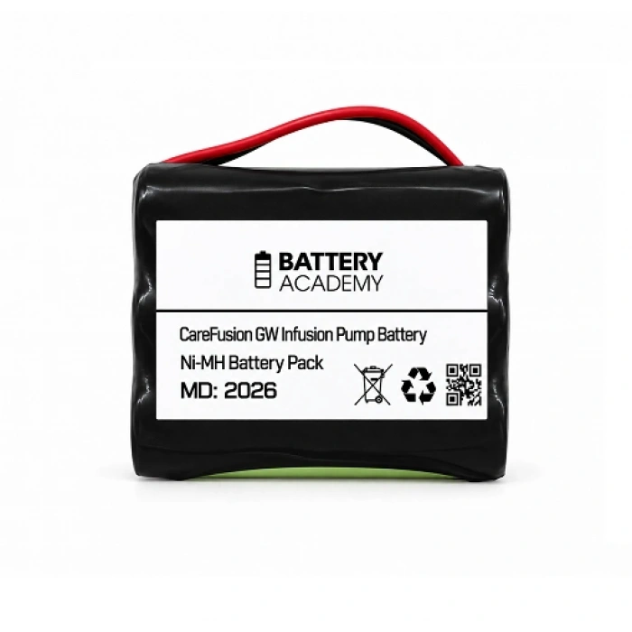 Alaris CareFusion GW İnfüzyon Pompası 7.2V 2000mAh Ni-MH Batarya