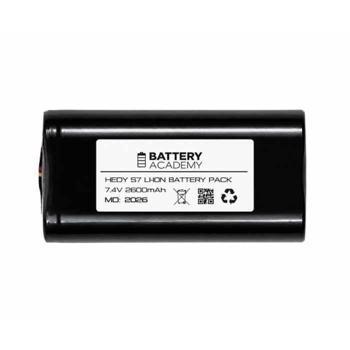 Hedymed Hedy S7 7.4V 2.6Ah Li-ion Perfüzyon Cihazı Pili