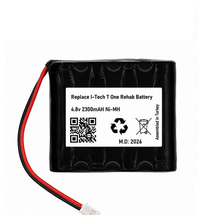 I-Tech T-ONE Rehab Uyumlu 4.8V 2300mAh Ni-MH Medikal Batarya
