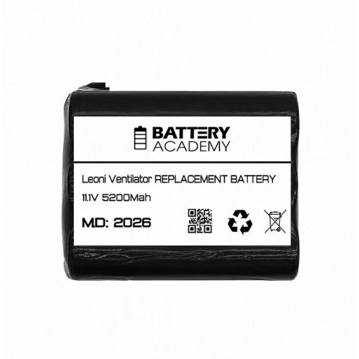 Löwenstein Leoni Plus Ventilatör Uyumlu 11.1V Li-ion Batarya