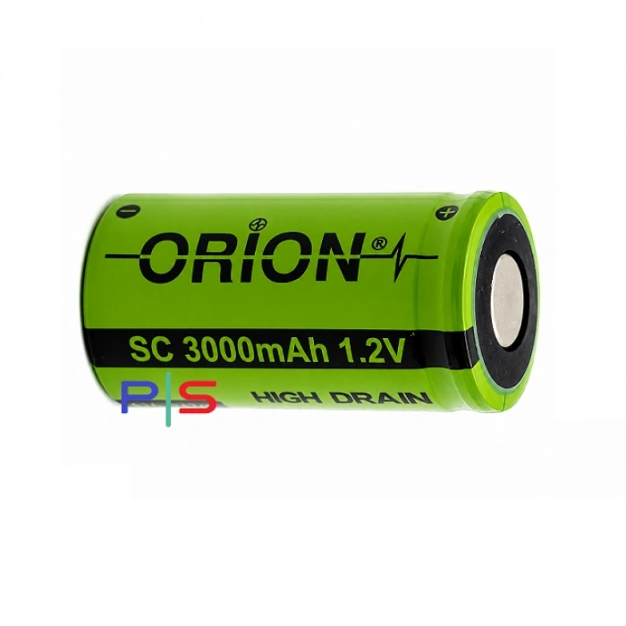 Orion SC 1.2V 3000mAh 5C Ni-MH Başsız Şarjlı Pil