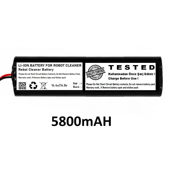 Roidmi Eve Plus SDJ01RM 14.4V 5800mAh Li-ion Robot Süpürge Pili