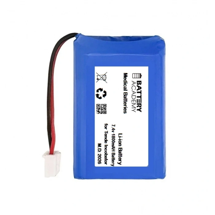 Tende Küvöz 7.4V 1800mAh Li-ion Medikal Batarya