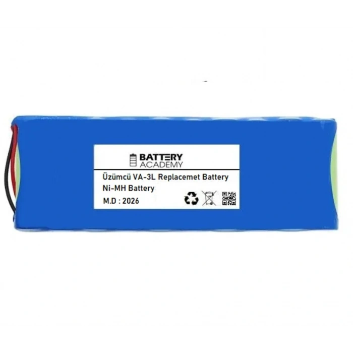 Üzümcü VA-3L Ventilatör 12V 1800mAh Medikal Batarya