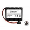 4.8V 2000mAh Ni-MH Siyah Soketli Oyuncak Araba Pili