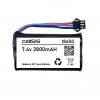 7.4V 18650 Li-ion 3’lü Siyah Soketli 2800mAh Oyuncak Pili