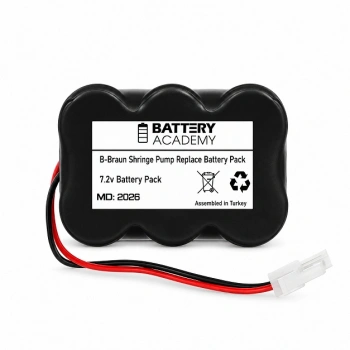 BBraun Perfusor FM Şırınga Pompası Uyumlu 7.2V 2Ah Batarya
