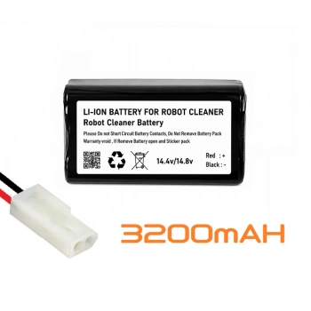 Fakir Robert II RS 720 Uyumlu 14.4V 3200mAh Li-ion Robot Süpürge Pili