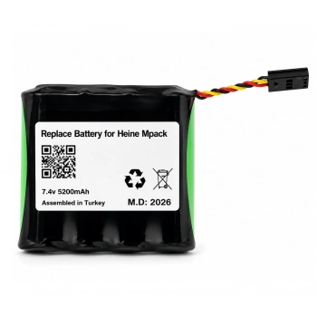 Heine mPACK X-007.99.676 7.4V 5200mAh Li-ion Batarya