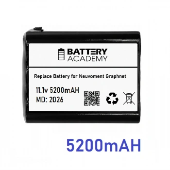 Neumovent GraphNet TECME Ventilatör için 11.1V 5.2Ah Li-ion Batarya