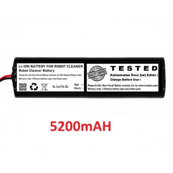 Viomi VXVC12 Uyumlu 14.4V 5200mAh Li-ion Robot Süpürge Pili
