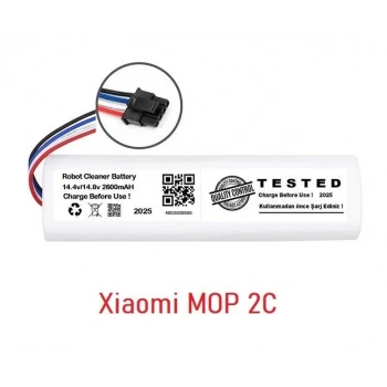 Xiaomi Mijia Mop 2C 14.4V 2600mAh Li-ion Robot Süpürge Pili