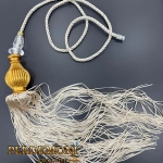 Bej Rengi Gold Kuka Püsküllü Elmaslı Sarkıt