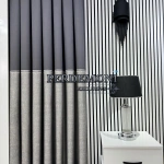 Levante Desen Pano Fon Perde Yeni Sezon Gri