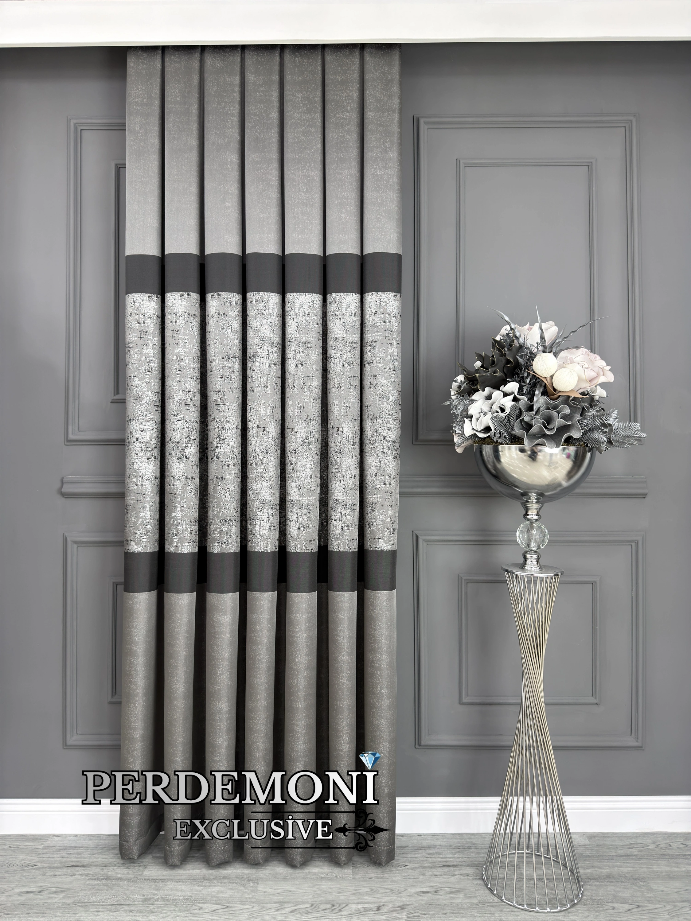 Pano Venedik Desen Fon Perde Premium Ürün 5 Farklı Renk Seçeneği