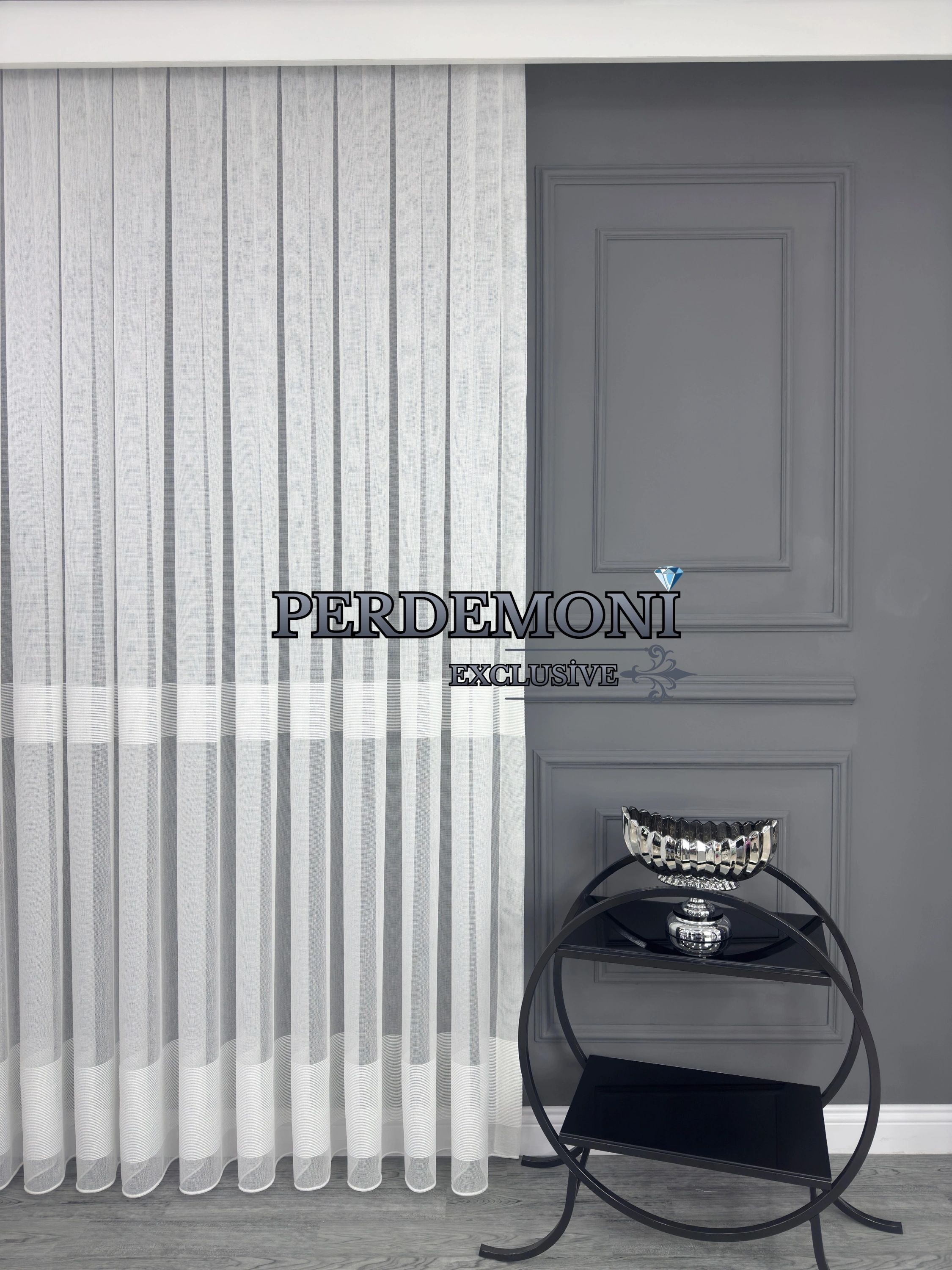 Lavinia Desen Etek Kurşunlu Tül Perde Ütü İstemez Gramajlı Ürün