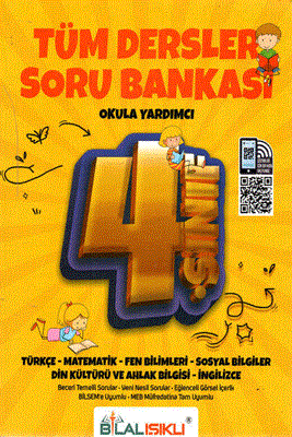 Bilal Işıklı Yayınları 4. Sınıf Tüm Dersler Soru Bankası
