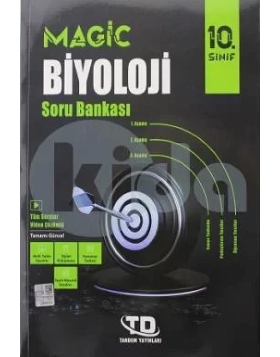 TANDEM YAYINLARI 10.SINIF BİYOLOJİ SORU BANKASI MAGİC