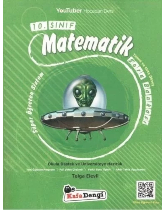 KAFA DENGİ YAYINLARI 10.SINIF MATEMATİK SORU BANKASI SÜPER ÖĞRETEN