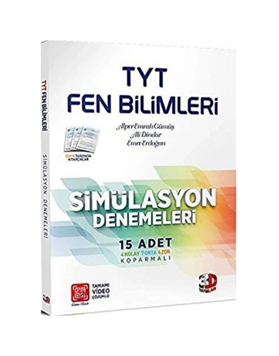 3D TYT Fen Bilimleri Simülasyon Deneme
