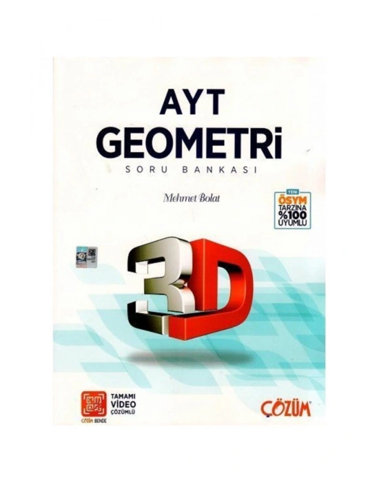3D Yayınları AYT Geometri Soru Bankası