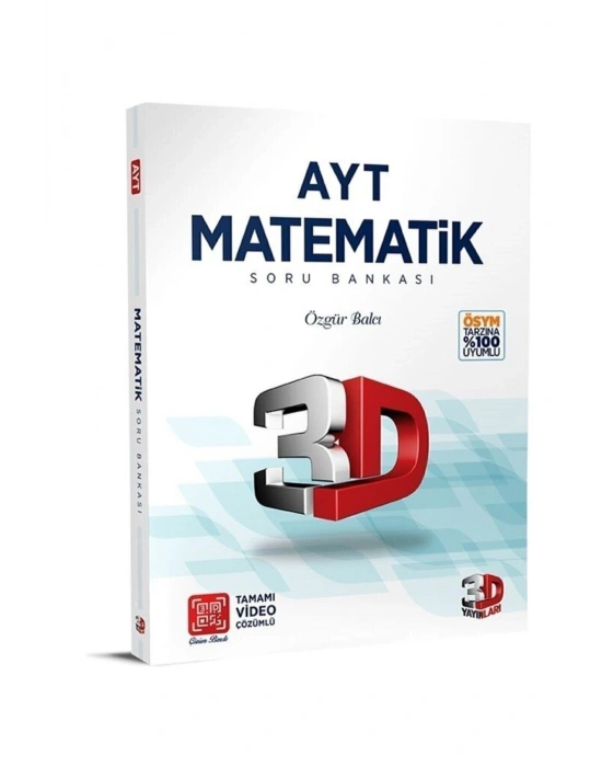 3D Yayınları AYT Matematik Soru Bankası