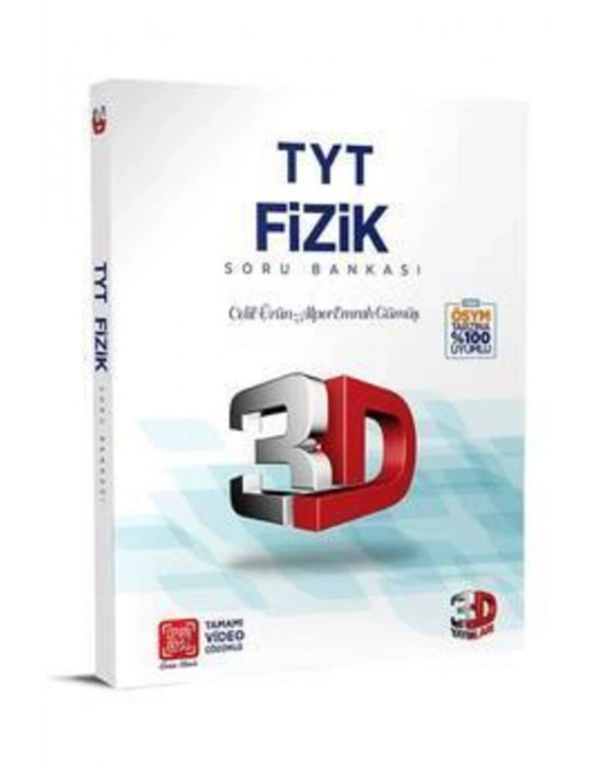 3d Yayınları Tyt Fizik Soru Bankası Tamamı Video Çözümlü