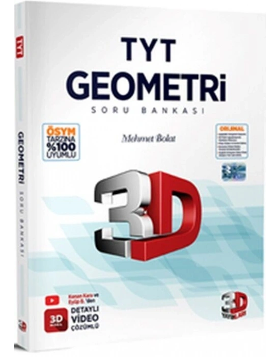 3D Yayınları TYT Geometri Soru Bankası