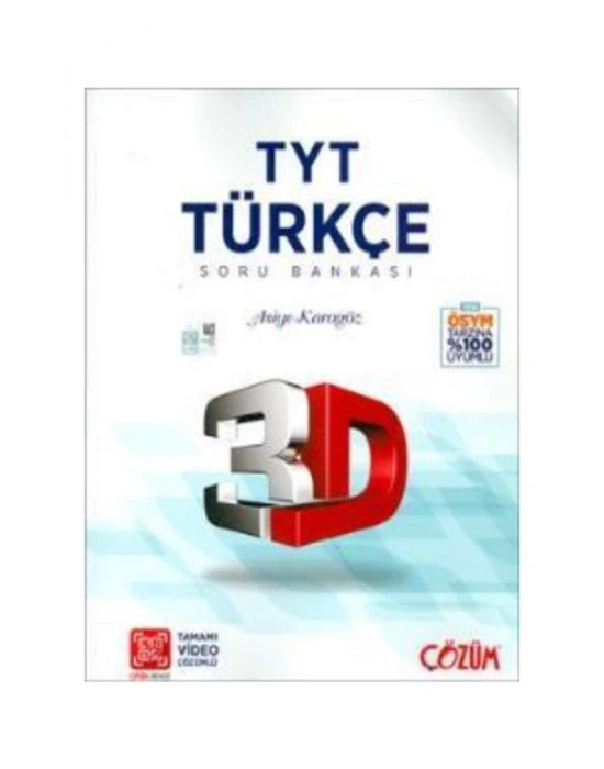 3d Yayınları Tyt Türkçe Soru Bankası