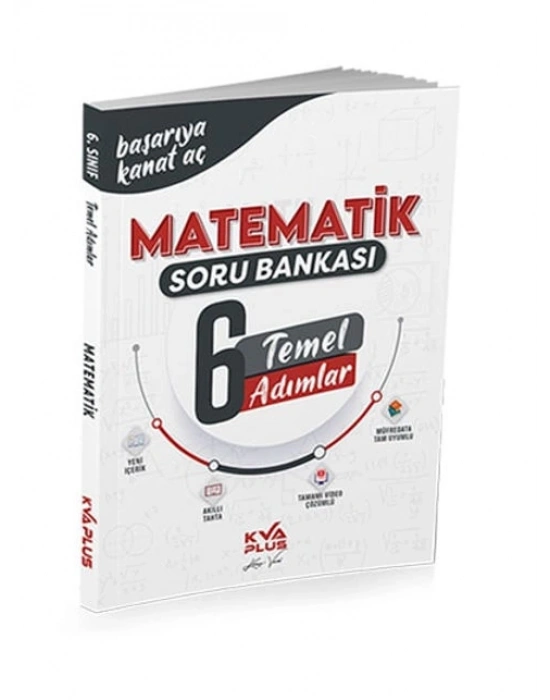 KORAY VAROL YAYINLARI 6. SINIF MATEMATİK TEMEL ADIMLAR SORU BANKASI