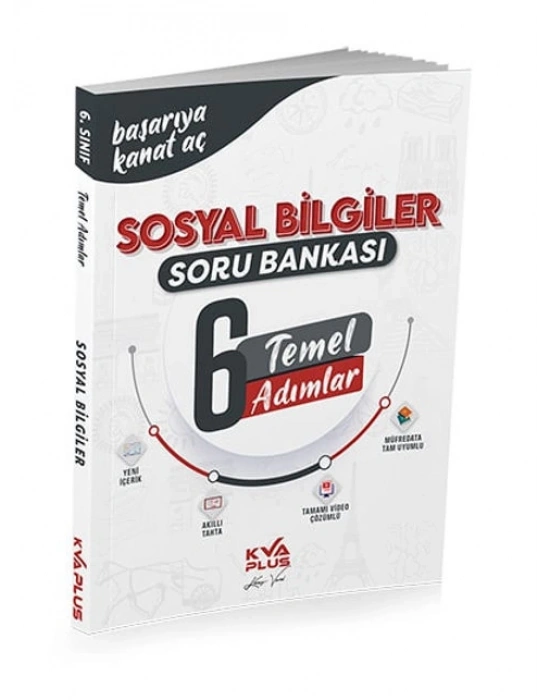 KORAY VAROL YAYINLARI 6. SINIF SOSYAL BİLGİLER TEMEL ADIMLAR SORU BANKASI