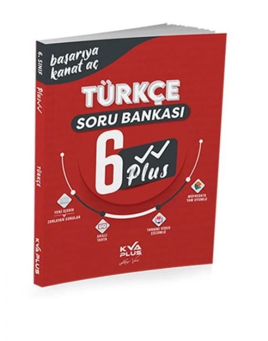 KORAY VAROL YAYINLARI 6. SINIF TÜRKÇE PLUS SERİSİ SORU BANKASI