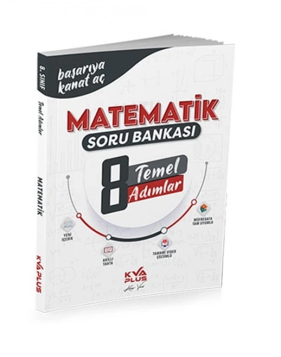 KORAY VAROL YAYINLARI 8. SINIF MATEMATİK TEMEL ADIMLAR SORU BANKASI