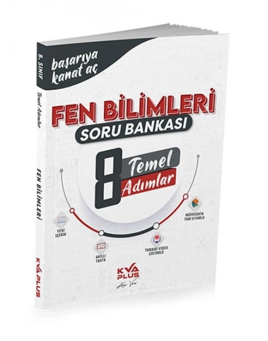 KORAY VAROL YAYINLARI 8. SINIF FEN BİLİMLERİ TEMEL ADIMLAR SORU BANKASI