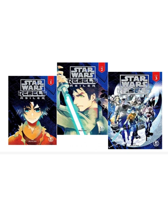 ÇİZGİ DÜŞLER YAYINEVİ Star Wars: Rebels - Asiler 1 - 2 - 3 ( 3 KİTAP )