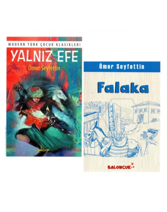 MODERN TÜRK ÇOCUK KLASİKLERİ Ömer Seyfettin Yalnız Efe + Falaka (2 Kitap)