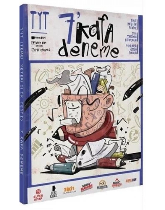 SÜPER KİTAP TYT 7 Kafa Deneme Süper Kitap