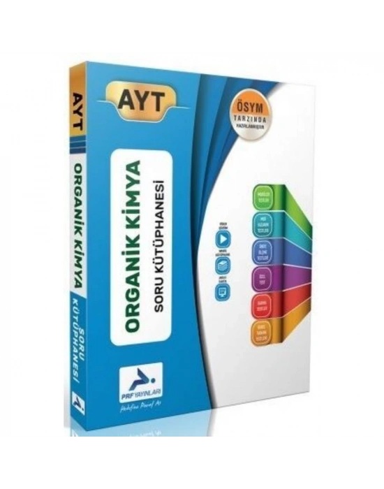 PARAF YAYINLARI AYT ORGANİK KİMYA SORU KÜTÜPHANESİ