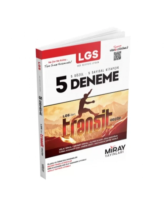 MİRAY YAYINLARI LGS Transit 5 Deneme