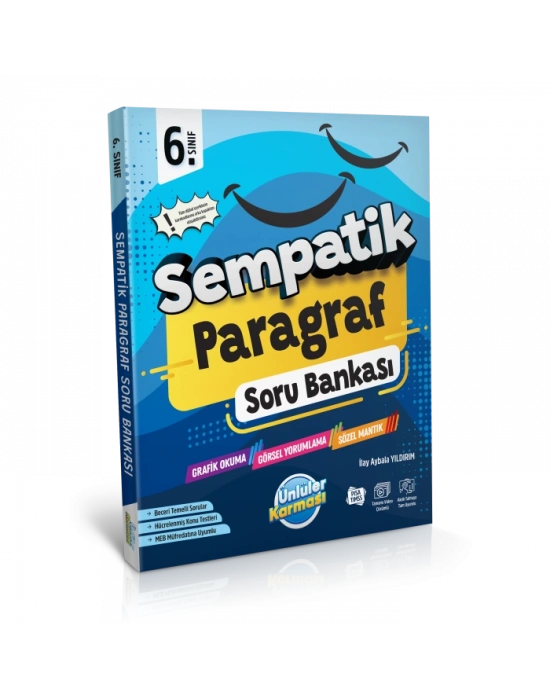 ÜNLÜLER KARMASI Sempatik 6. Sınıf Paragraf Soru Bankası